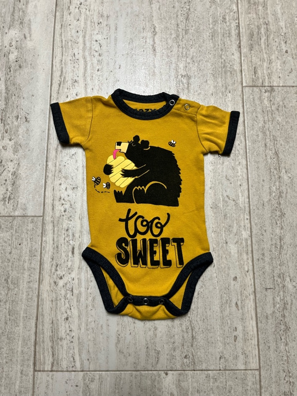 Lazy One Bear Onesie 100% Cotton